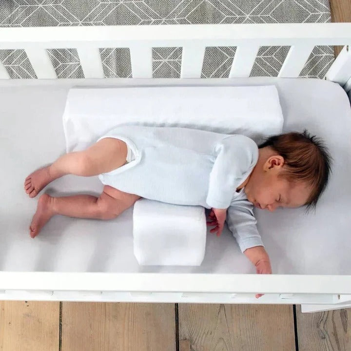 Posicionador para dormir de bebé con almohada de soporte suave