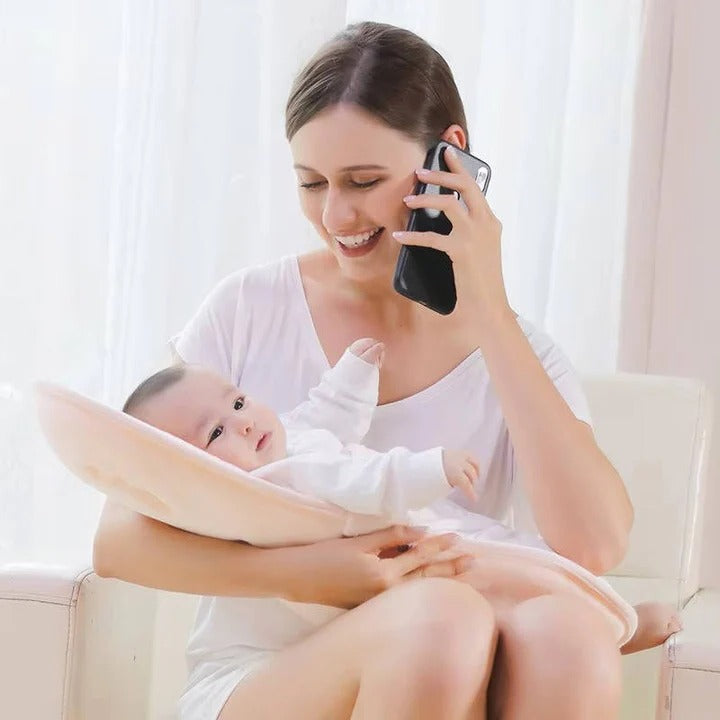 Cómodo cojín de lactancia para madres primerizas