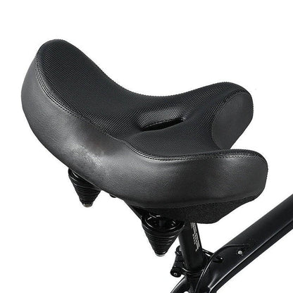 Asiento de bicicleta acolchado cómodo con respaldo