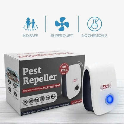 Eficaz Repelente Electrónico de Plagas para Uso Doméstico