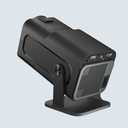 Smart Mini Projector | WiFi & Bluetooth Connectivity for Seamless Streaming | Portable Design for Home Entertainment