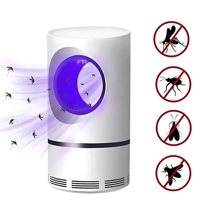 UV Bug Zapper Trap – Silent Electric Mosquito & Fly Killer for Indoor & Outdoor Use – Chemical-Free Pest Control Lamp for Bedroom