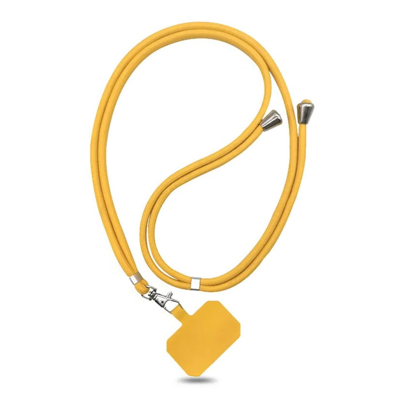 Cómoda correa cruzada para teléfono con soporte ajustable