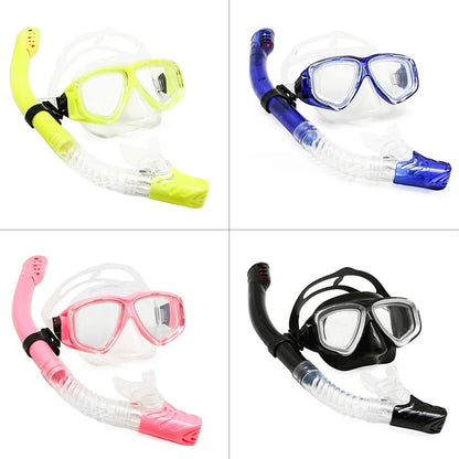 Máscara de buceo duradera con correa de goma flexible