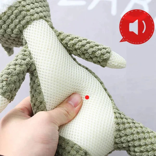 Juguete suave y mimado para mascotas y compañero de juegos duradero