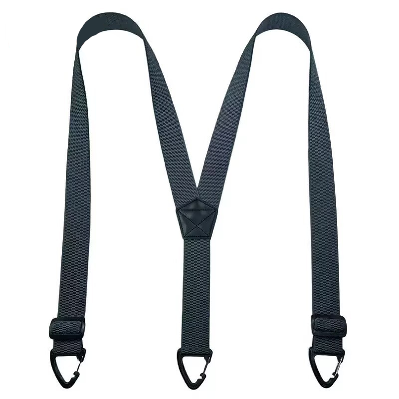 Adjustable Work Suspenders with Metal Clips – X-Back & Y-Back Designs for Men