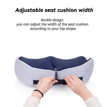 Cómodo cojín de silla de espuma viscoelástica para soporte lumbar