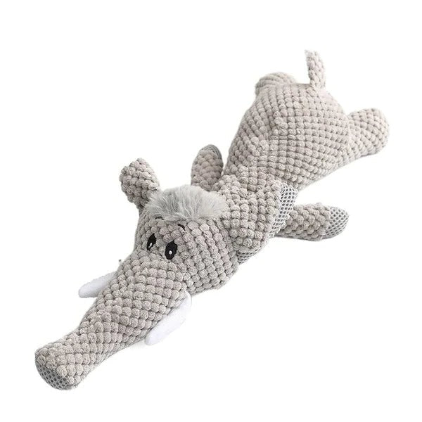 Juguete suave y mimado para mascotas y compañero de juegos duradero
