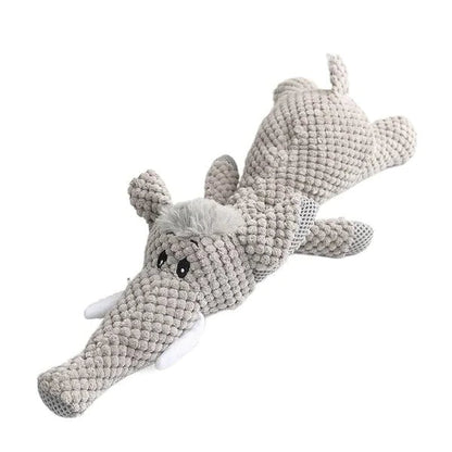 Juguete suave y mimado para mascotas y compañero de juegos duradero
