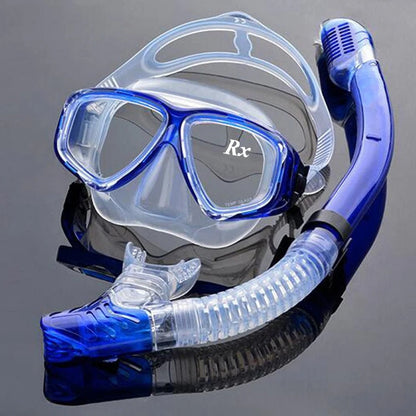 Máscara de buceo duradera con correa de goma flexible