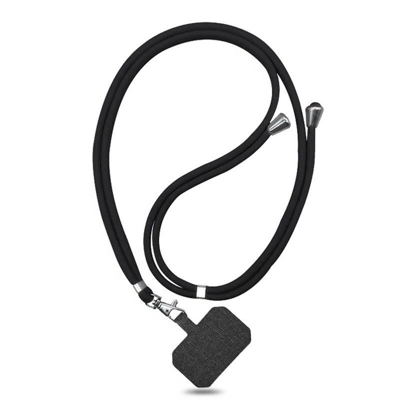 Cómoda correa cruzada para teléfono con soporte ajustable