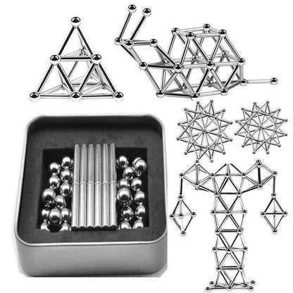 Fun Magnetic Building Set and Easy DIY Rod Kit - Ortekor