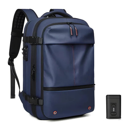 Mochila de senderismo compacta con interior organizado