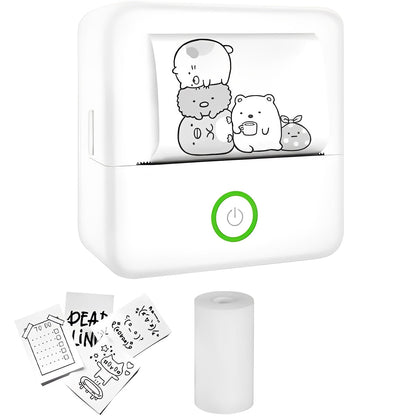 Impresora compacta de pegatinas fotográficas inalámbrica con Bluetooth