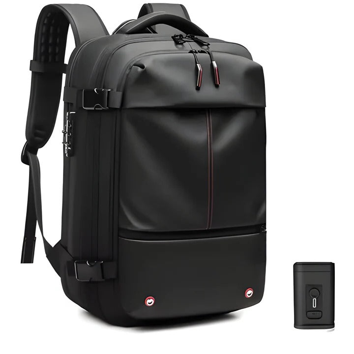 Mochila de senderismo compacta con interior organizado
