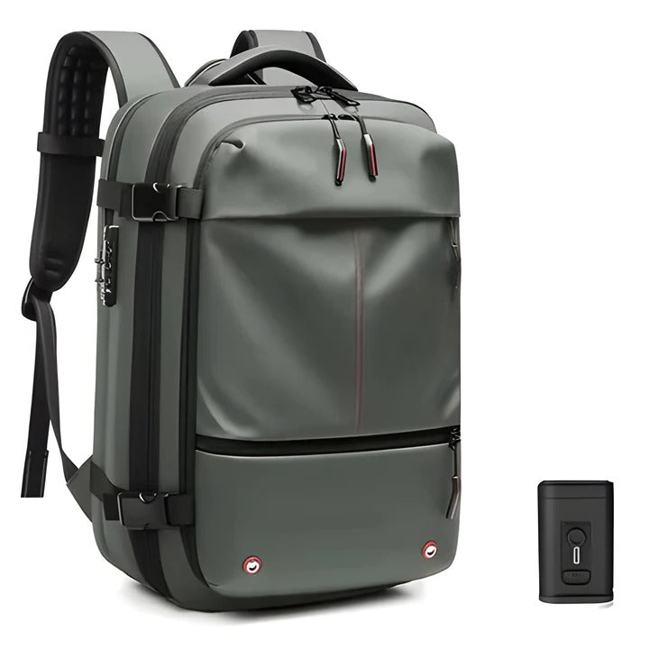 Mochila de senderismo compacta con interior organizado