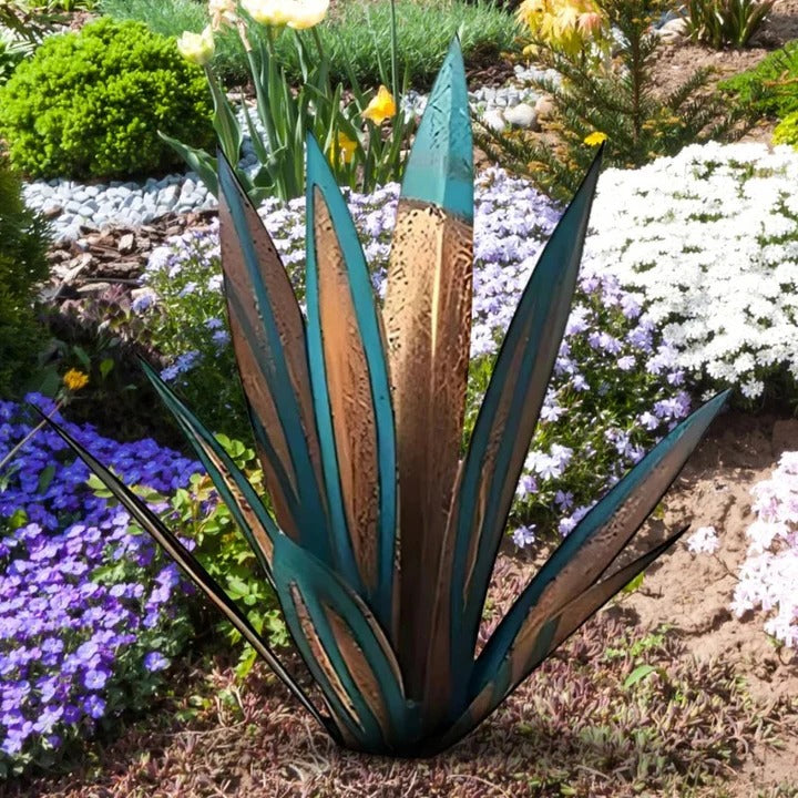 Rustic Metal Succulent Garden Decoration for Home - Ortekor