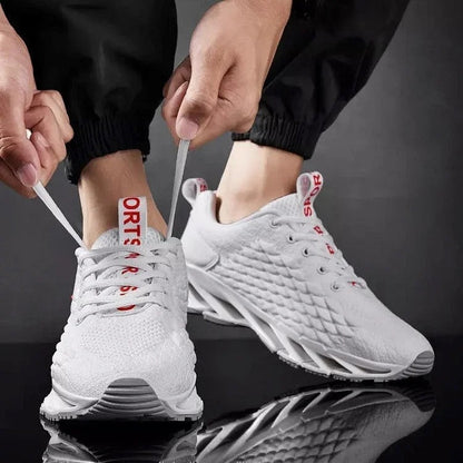 Zapatillas de running cómodas para hombre con soporte para el arco plantar
