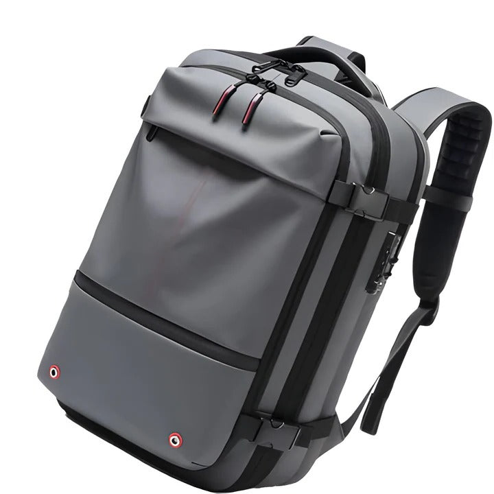 Mochila de senderismo compacta con interior organizado