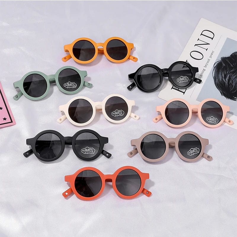 Toddler Sunglasses with UV400 Protection – Flexible Lightweight Frame for Kids Ages 0-3 Years