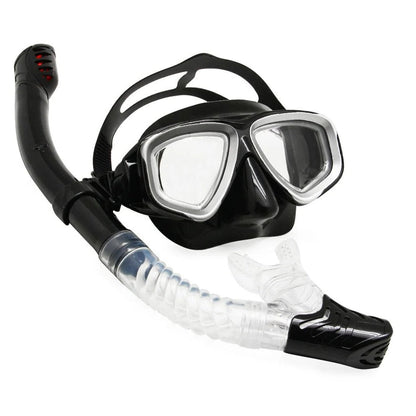 Máscara de buceo duradera con correa de goma flexible