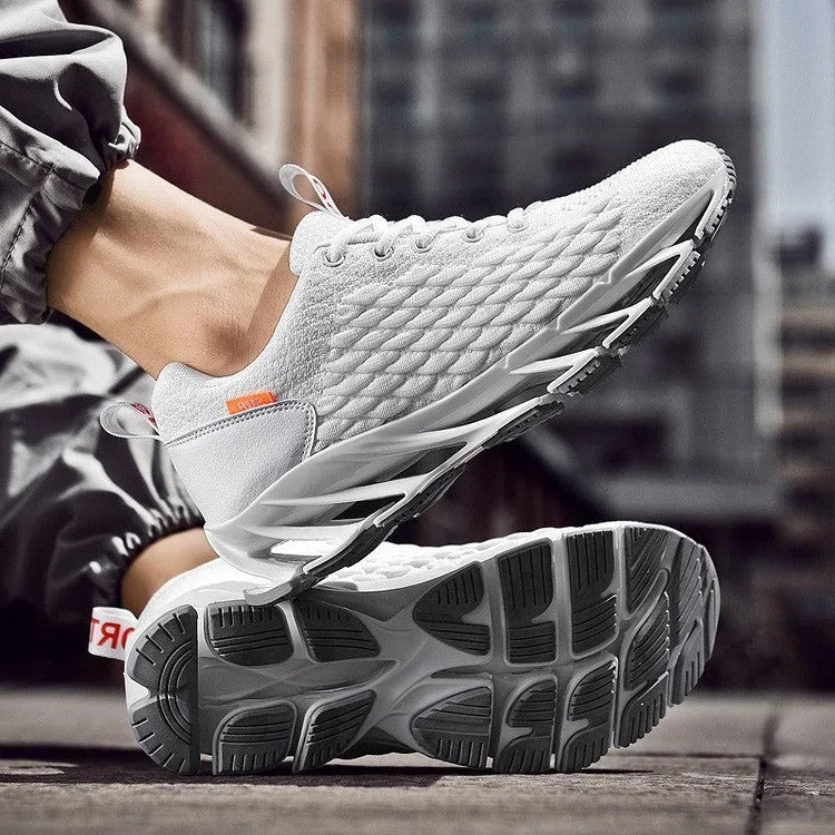 Zapatillas de running cómodas para hombre con soporte para el arco plantar