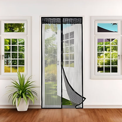 Easy Install Magnetic Screen Door - Ortekor