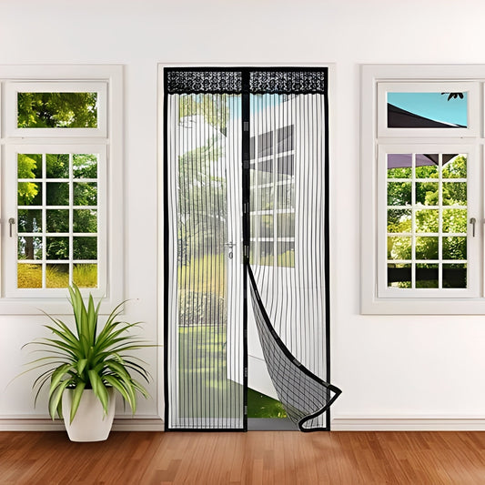 Easy Install Magnetic Screen Door - Ortekor