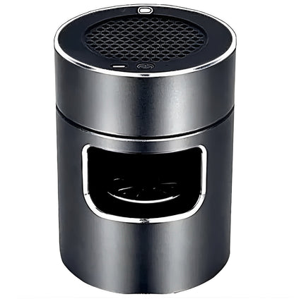 Cenicero purificador de aire portátil con carga USB