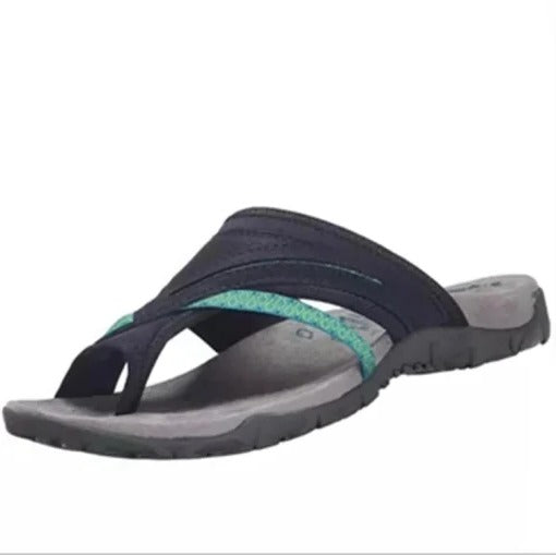 Women's Platform Wedge Sandals with Arch Support – Orthopedic Cushioned Footbed Casual Summer Shoes for All-Day Walking Comfort
