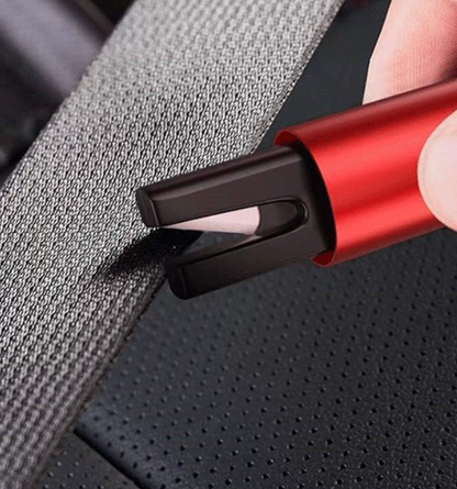 Vehicle Safety Window Breaker & Seatbelt Cutter Emergency Tool Set for Cars, Trucks & SUVs – 2-Pack Compact Metal Rescue Device