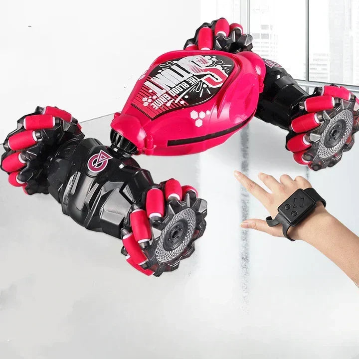 Hand Gesture Controlled Off-Road Monster Truck 4WD All-Terrain RC Vehicle for Kids and Adults Indoor Outdoor Racing Blue Red Gray