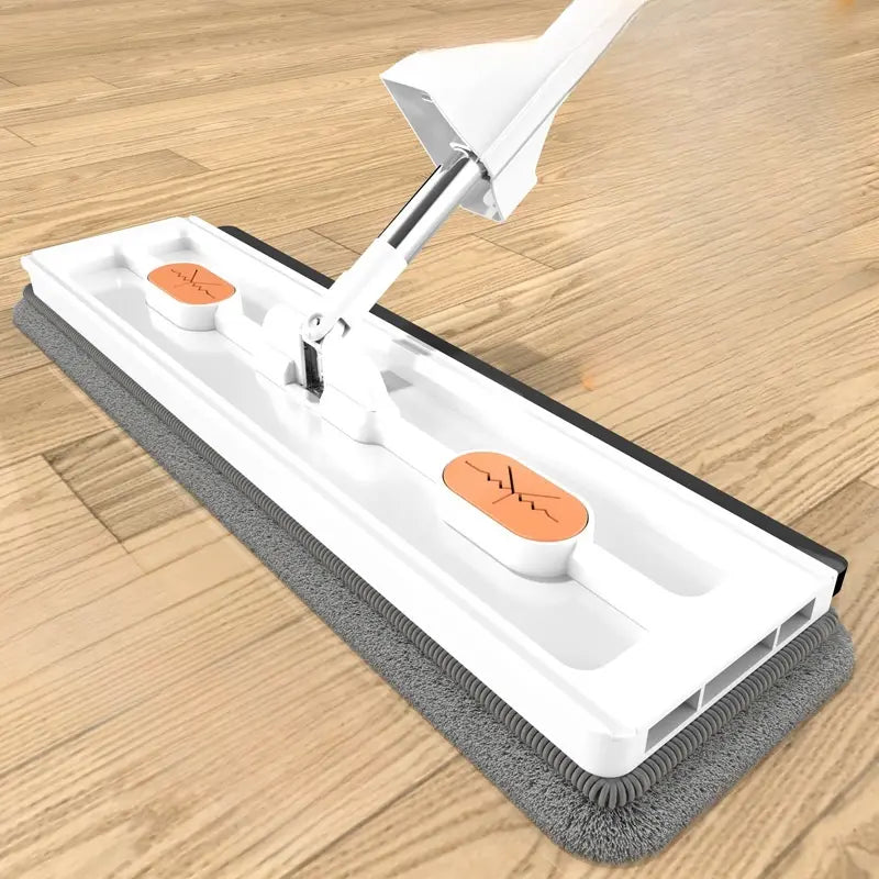 Rotating Triangle Mop with Automatic Squeeze Function for Hardwood Tile Laminate Floors Corner Cleaning Kitchen Bathroom