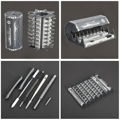 Precision Screwdriver Kit 128-Piece Set for Electronics Repair Home DIY Workshop Appliance Maintenance Phone Laptop Computer Toolkit