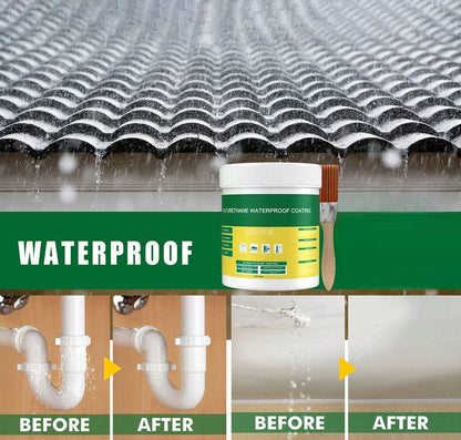 Transparent Waterproofing Sealant for Roofs, Wood, Concrete & Masonry – DIY Weather Shield for Home Exteriors & Indoor Surfaces