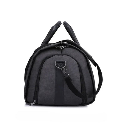 Convertible Garment Duffel Bag with Shoe Compartment for Business Travel, Weddings, Weekend Trips, Wrinkle-Free Suit Storage, Hanging Clothe