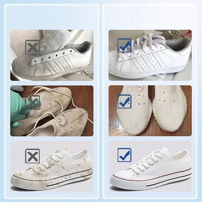 Footwear Restoration Cream for Sneakers, Leather Shoes, Boots – Deep Stain Remover for Scuffs, Dirt & Yellowing – Revitalizes All Shoe Types