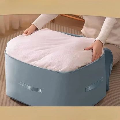 Space-Saver Vacuum Seal Bags for Comforters Blankets Clothes Closet Storage Organizer Pack Waterproof Stackable Seasonal Bedding Protection