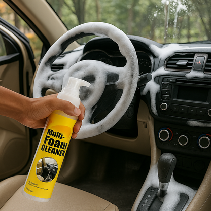 All-Surface Foam Spray Cleaner for Home, Car, and Upholstery – Removes Grease, Stains, and Grime Instantly