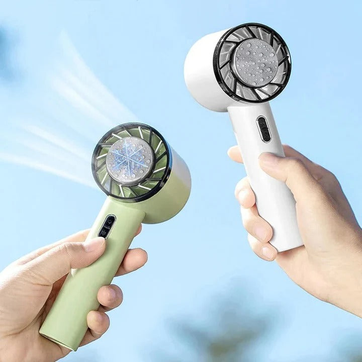 Ventilador de mano recargable compacto