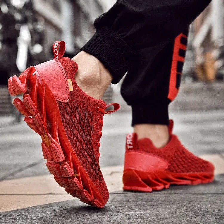Zapatillas de running cómodas para hombre con soporte para el arco plantar