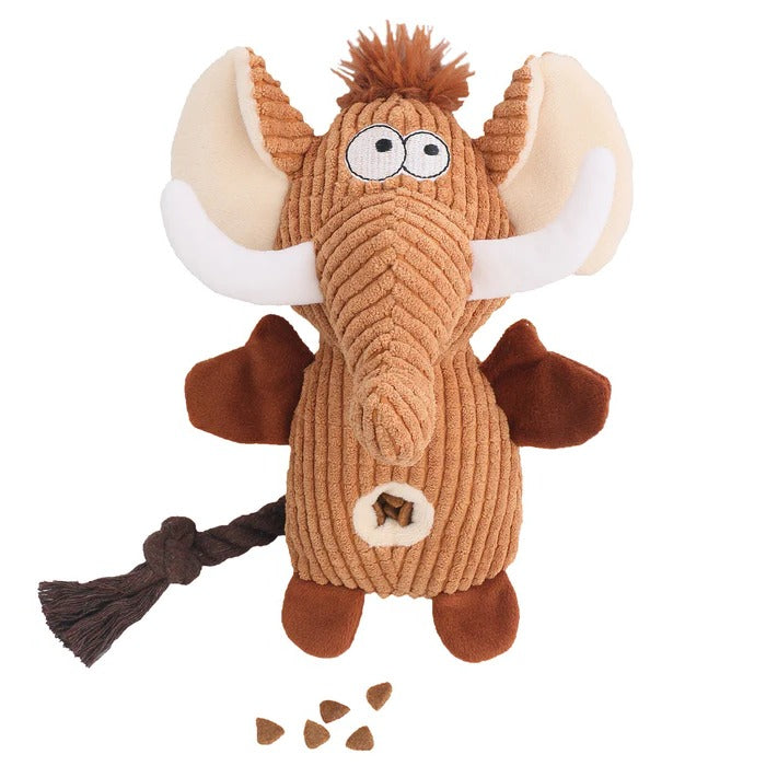 Juguete suave y mimado para mascotas y compañero de juegos duradero