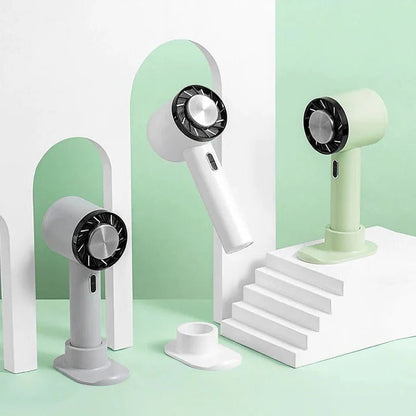 Ventilador de mano recargable compacto