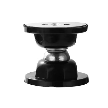 Soporte de puerta de metal resistente con agarre magnético