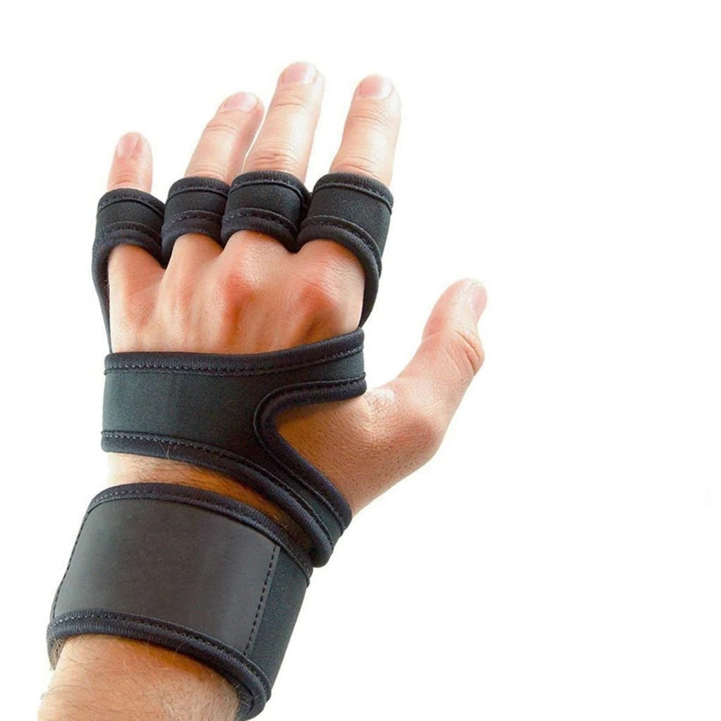 Ventilated Fingerless Sports Gloves for Men - Ortekor