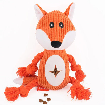 Juguete suave y mimado para mascotas y compañero de juegos duradero