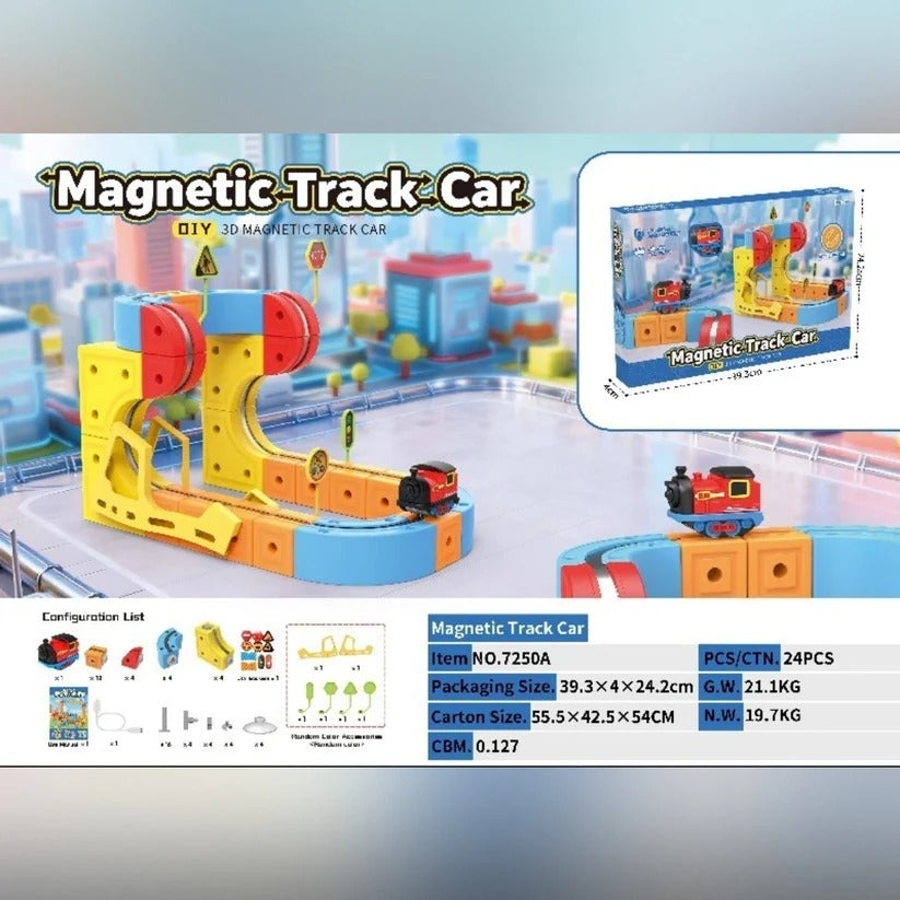 Fun Kids Remote Control Maglev Train Building Kit - Ortekor