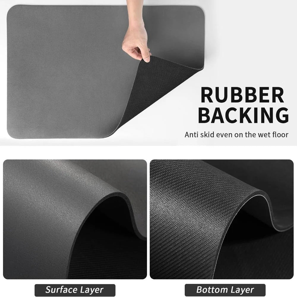 Alfombrilla Seca Impermeable para Encimera de Cocina