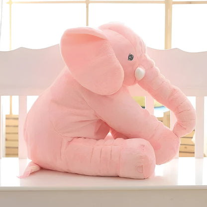 Almohada de cuello suave y achuchable con forma de elefante para niños