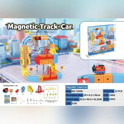 Kit de construcción de tren Maglev con control remoto para niños Fun Kids